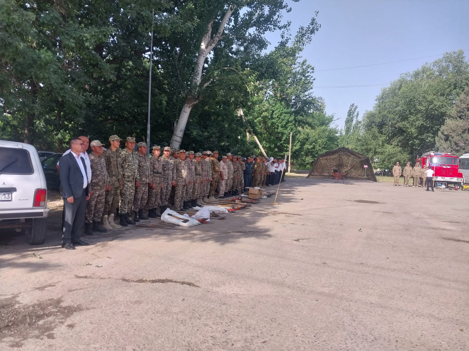 "ӨРТ - 2025" іс - шарасы Кульжабаев Б